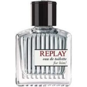 Replay For Him Eau de Toilette 50ml - Woody & Spicy Men's Fragrance | Wowcher