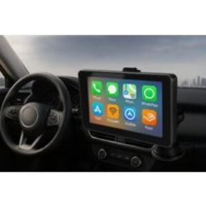 7” Touch Screen Wireless CarPlay - Seamless iOS & Android Integration! | Wowcher
