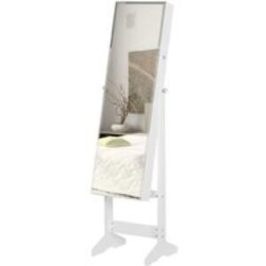 Full Length Freestanding Mirror - White MDF Frame
