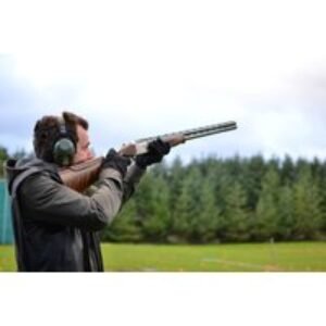 Clay Pigeon Shooting Experience with 10 Clays for One or Two at Mickley Hall