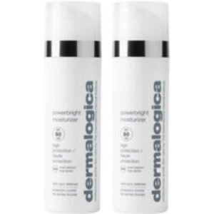 Dermalogica PowerBright Moisturiser SPF50 (2 x 50ml) Duo