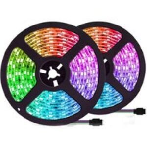 App-Controlled RGB LED Strip Light - Music Sync