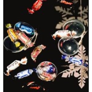 Personalised Handcrafted Christmas Bauble Gift Set - Filled with Chocolates