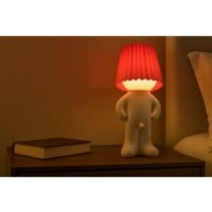 Novelty Shy Man LED Table Lamp - Eight Colour Options