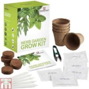 Herb Garden Seed Grow Kit - 5 Easy-Grow Culinary Herb Varieties | Wowcher