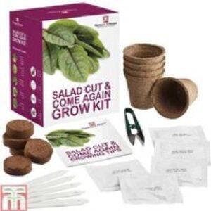 Cut & Come Again Seed Grow Kit: Fresh Salad Delight | Wowcher