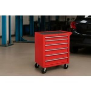Industrial Steel Lockable 7-Drawer Tool Storage Cabinet - Heavy-Duty
