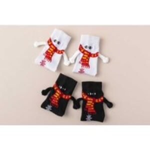 Magnetic Holding Hands Socks - 2 Pairs