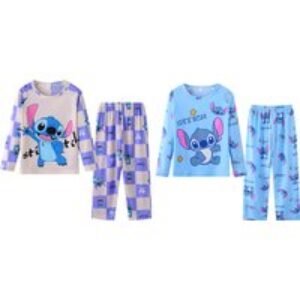 Stitch- Kids Pyjama Costume - 2-Piece Fancy Dress Set