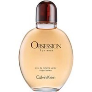 CK Obsession For Men Eau de Toilette Spray 125ml - Woody Spicy Luxury Aftershave | Wowcher