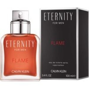 CK Eternity For Men Flame Eau de Toilette 100ml - Warm Amber