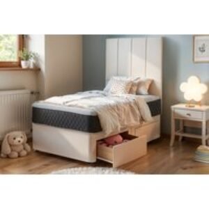 Plush Divan Bed - Premium Fabric Storage Divan Base