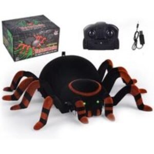 Remote Control Crawling Spider Toy - Hyperrealistic Prank Toy for Kids (Ages 6+) - Battery-Operated