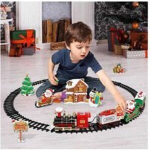 Xmas Electric Around Tree Train Toy Set | Wowcher