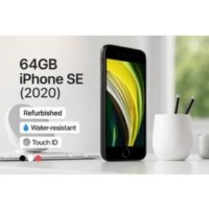 PRICE DROP! 64GB Apple iPhone SE 2020 - Compact Smartphone with A13 Bionic Chip | Wowcher