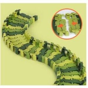 Dino World Safari Track STEM Building Set - Dinosaur Imaginative Play Toy