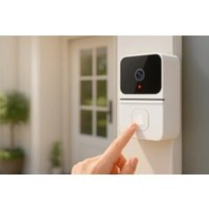 Smart Wi-Fi HD Doorbell Camera with Night Vision & Extended Range | Wowcher