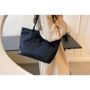 Unisex Black Designer  Large Tote Bag - Versatile and Stylish | Wowcher