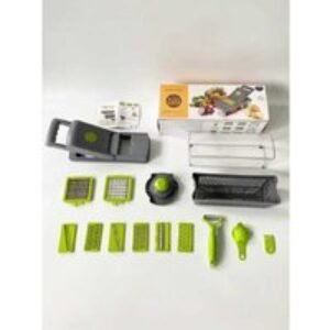 Premium ABS Multi-Blade Vegetable Chopper - 8-in-1