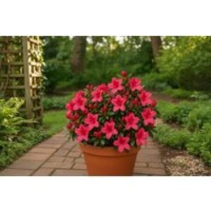 Azalea Japonica Vuyks Scarlet - Evergreen Shrub | Wowcher