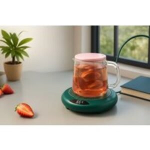 ABS Smart Heated Drinks Coaster - USB-Powered
