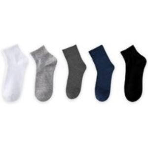 12 or 24 Pairs of Men's Breathable Ankle Socks - Comfortable and Versatile | Wowcher