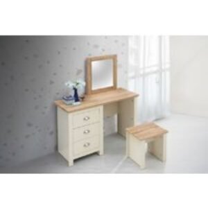 Modern Cream Bedroom Furniture Set - 3-Door Wardrobe