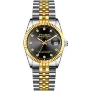 Fngeen Quartz Watch - Classic Black Dial