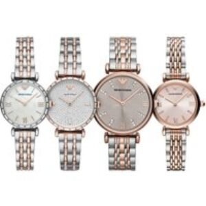 Emporio Armani Ladies Watches Clearance - Timeless Elegance in Four Designs + 1-Year Warranty Included | Wowcher