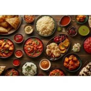 Flavourful 2-Course Indian Meal with Side & Drink for Two or Four at Aura Indian Cuisine - Walsall | Wowcher