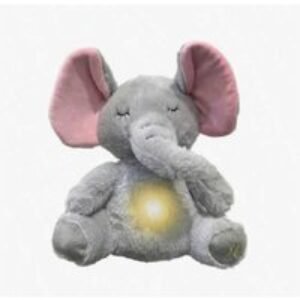 1pc Interactive Soothing Breathing Plush Toy - Ages 3+