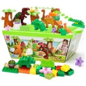 Dinosaur Adventure STEM Building Block Set - Educational Creative Toy (Ages 3+) | Wowcher