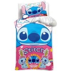 Lilo & Stitch Cartoon- Bedding Set - Soft Polyester