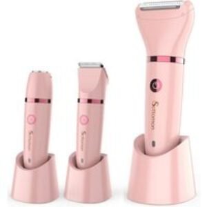 Rechargeable Electric Bikini Epilator & Multi-Function Trimmer - Cordless
