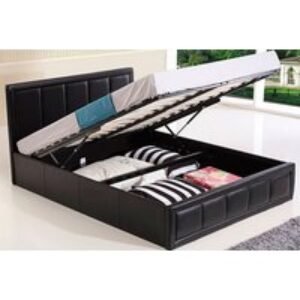 Gas Lift Ottoman Storage Bed - Hidden Storage