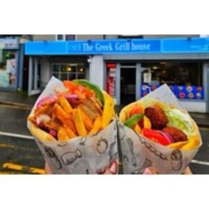 2-Course Greek Dining & Wine for Two at The Greek Grill House