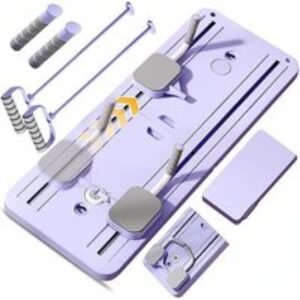 Home Pilates Reformer Machine - Full‑Body Workout Board with Auto‑Rebound