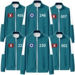 Unisex Squid Game- Hoodie or Tracksuit - 11 Sizes