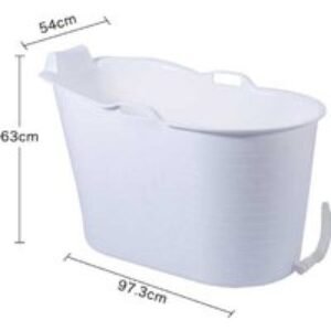 Freestanding Adult Soaking Bath - Hot & Cold Bliss | Wowcher