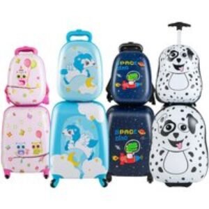 Durable Kids Suitcase & Backpack Set - Lightweight