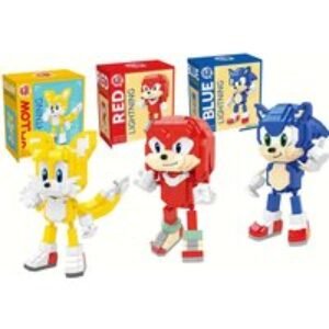 Cartoon Sonic Building Blocks Set - Creative STEM Toy