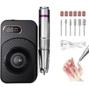 Professional Electric Nail File Drill Machine 45000RPM - Cordless