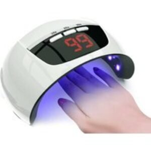 Professional UV LED Nail Dryer Lamp with LCD Display & Timer | Wowcher