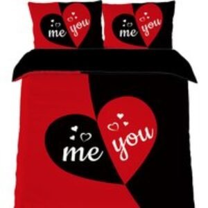 Luxury Microfibre Romantic Duvet Cover Set - Soft