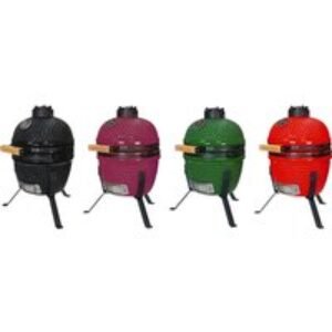 Kamado Maxi Ceramic Charcoal BBQ Grill - Multi-Function & Stylish | Wowcher