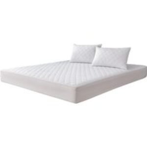 9'' Mattress Protector with Optional Pillow Protector Pair - 5 Sizes | Wowcher