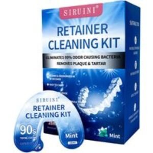 Teeth Whitening Retainers Cleaning Kit - 10 Pieces | Wowcher
