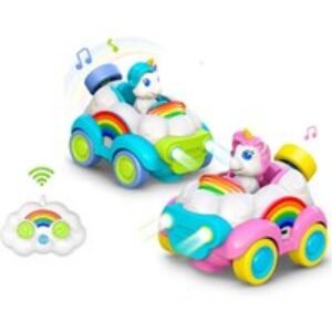 Remote Control Unicorn Car for Kids - Ages 3+