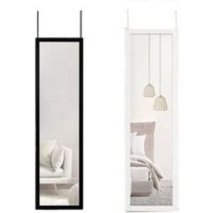 36cm x 106cm Full Length Wall Mounted Mirror - Modern Glass