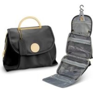 Luxury Fold Out Toiletry Bag - Travel Ready in 4 Colours | Wowcher
